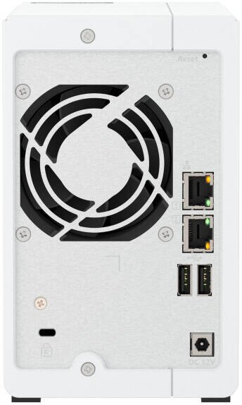 QNAP TS-216G 2-Bay NAS, ARM 4-core Cortex-A55 2.0GHz Processor, 4GB RAM, Mali-G52 Graphic Processor, Hot-Swappable, Gigabit Ethernet Port (RJ45), 1 x 70mm 12VDC Fan | TS-216G - Image 4