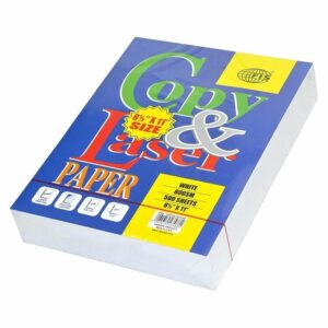 FIS Copy & Laser Paper 8.5 x 11” 80gsm 500Sheets-Ream