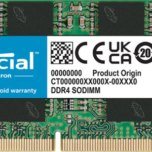 Ram Sodim Ddr4 16 Gb/3200 Crucial C-16/32200