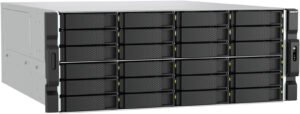 QNAP TS-H2477AXU-RP 4U Rackmount NAS, AMD Ryzen 7 Pro 7000, 24-Bay SATA, 2x M.2 Gen5, 3x PCIe Gen4, 2x 10Gbe, 2x 2.5Gbe, Qutsero ZFS, Dual 800W PSU | TS-H2477AXU-RP-R7-32G