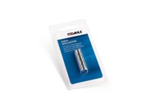 Dahle Cylinder Magnets, Silver (Pack of 4) [95901]