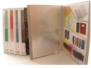 Deluxe Clear Book A3, Assorted Color 40 Pockets