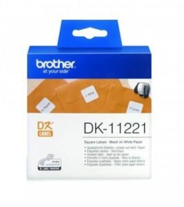 Brother DK-11221 Square Label – 23 x 23mm
