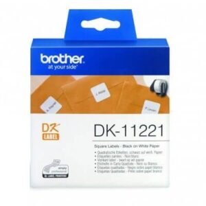 Brother DK-11221 Square Label – 23 x 23mm