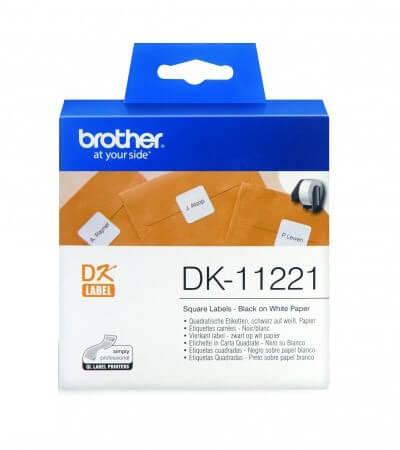 Brother DK-11221 Square Label – 23 x 23mm