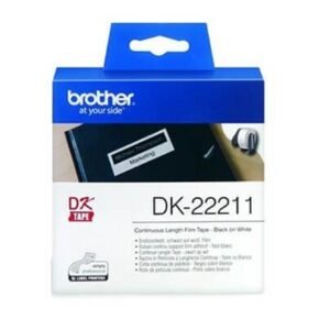 Brother DK-22211 Continuous Length Film Tape – 29mm x 15.24m