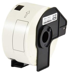 Generic Compatible DK-11208 Die-Cut Address Labels 38mm x 90mm – 400 Labels