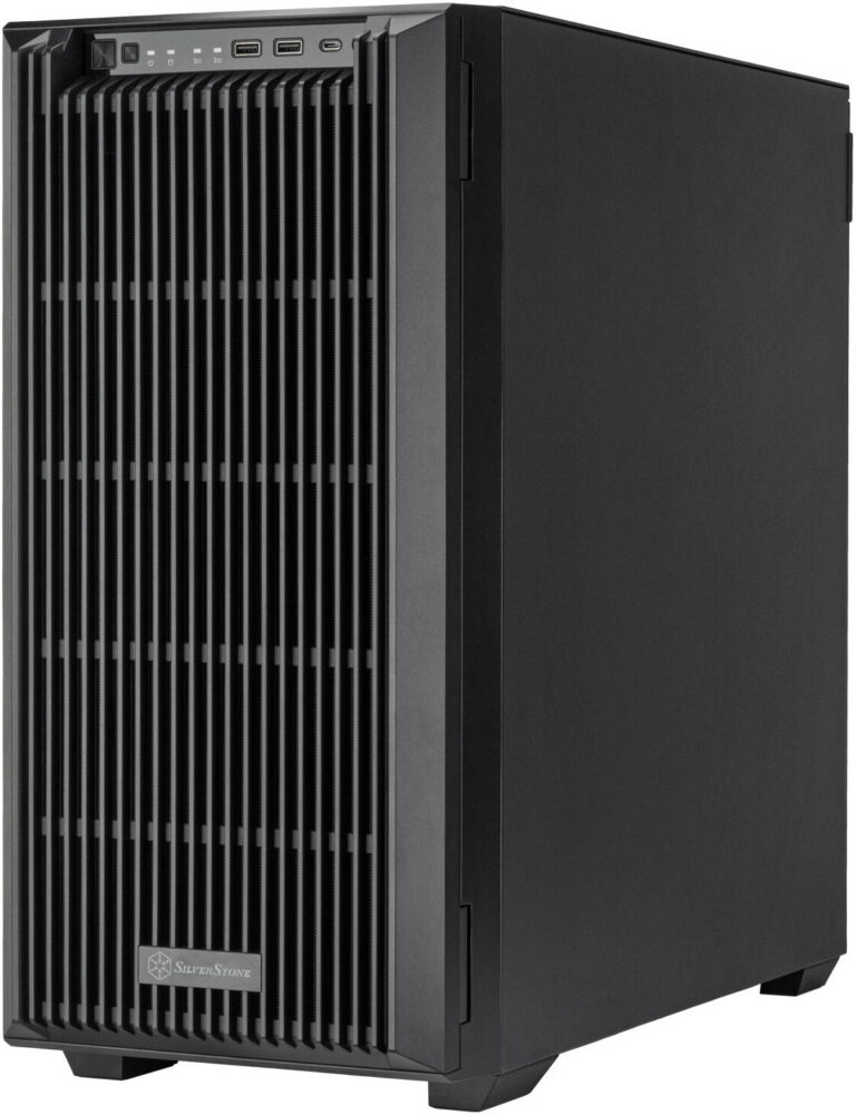 SilverStone CS383 8-Bay SAS-12G / SATA-6G Hot-Swappable High Performance SSI-EEB / E-ATX NAS Chassis, Aluminum Parts, Steel Plate Materials, Black | SST-CS383