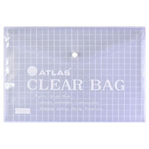 Clear & Zip Bag
