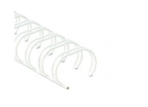 Fellowes Wire Binding Rings, 34 Loops, 8mm, 100/box