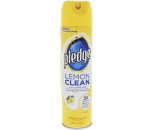 Pledge Wood Polish Lemon 9.7oz