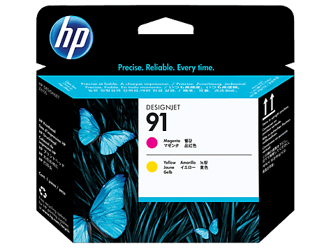 HP 91 Magenta & Yellow Printhead Cartridge (C9461A)