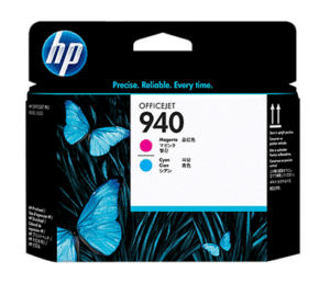 HP 940 Magenta and Cyan Original Printhead (C4901A)