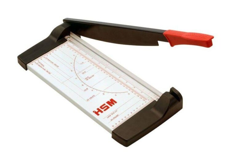 HSM CM3206 Guillotine Paper Cutter, A4