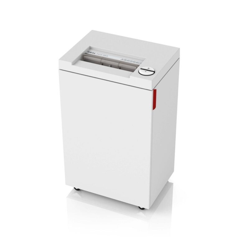Ideal 2445 Desk Side Shredder – Super Micro Cut, 0.8 x 5MM