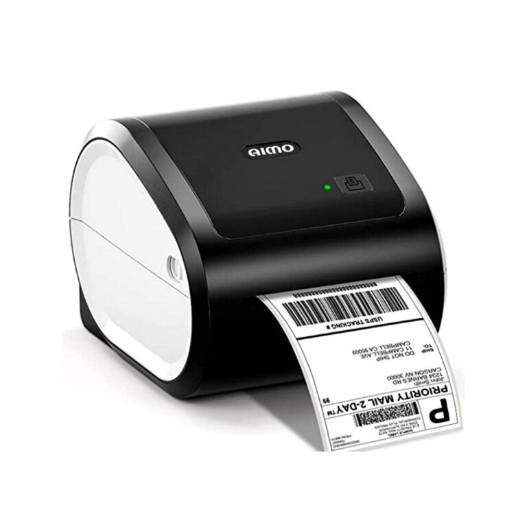 AIMO D520BT Bluetooth & USB Direct Thermal Shipping Label Printer
