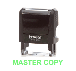 Trodat Printy 4911 Stamp “MASTER COPY”