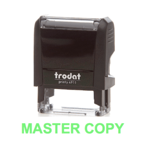 Trodat Printy 4911 Stamp “MASTER COPY”