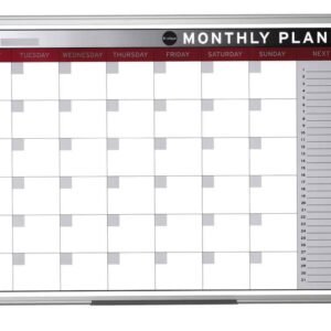 Bi-Office Magnetic Planner Monthly, 60cm x 90cm