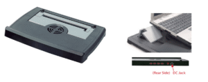 Micro Meilon Note Book Stand NBS-01CH with 4 Port 2.0 USB Hub