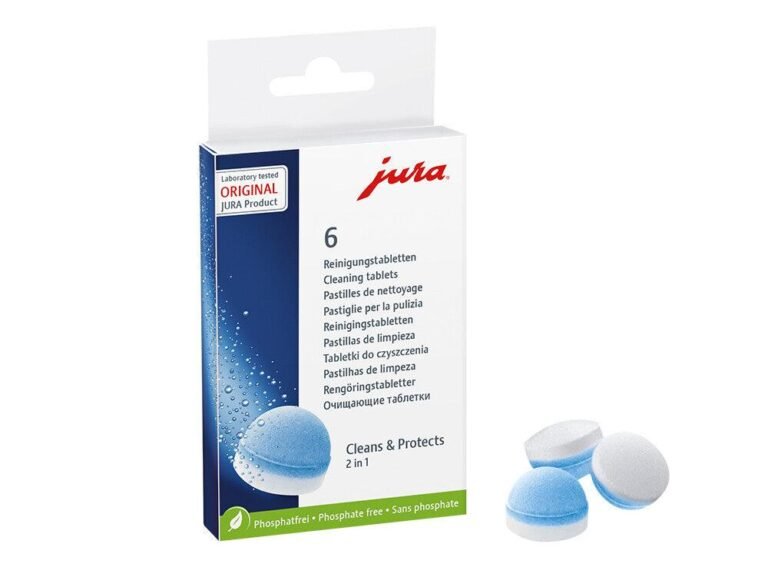 Jura 62715 [24225] 2-Phase Cleaning Tablets for Coffee Machines (6 Tablets)