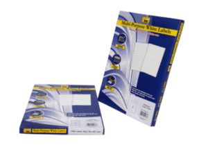 PSI Multi-Purpose White 14 Labels-Sheet, Straight Corners, 105 X 42.3mm, 100Sheets-Pack
