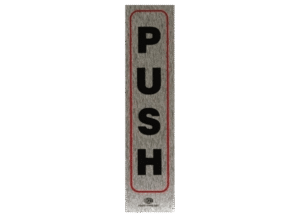 FIS Sticker “PUSH” 4x17cm