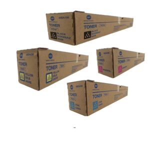 Konica Minolta TN-324 Original 4-Colour Toner Cartridge Set for bizhub C258/C308/C368