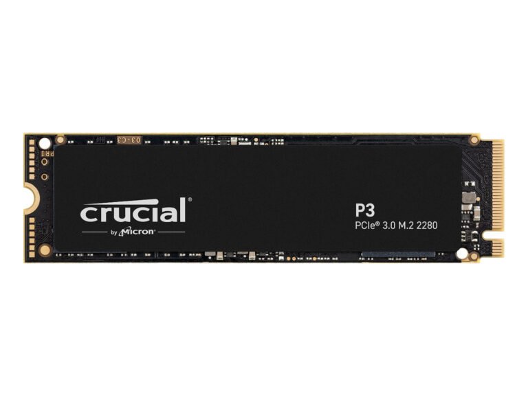 SSD 1TB CRUCIAL P3 NVME M.2 PCIe 3.0  (CT1000P3SSD8)