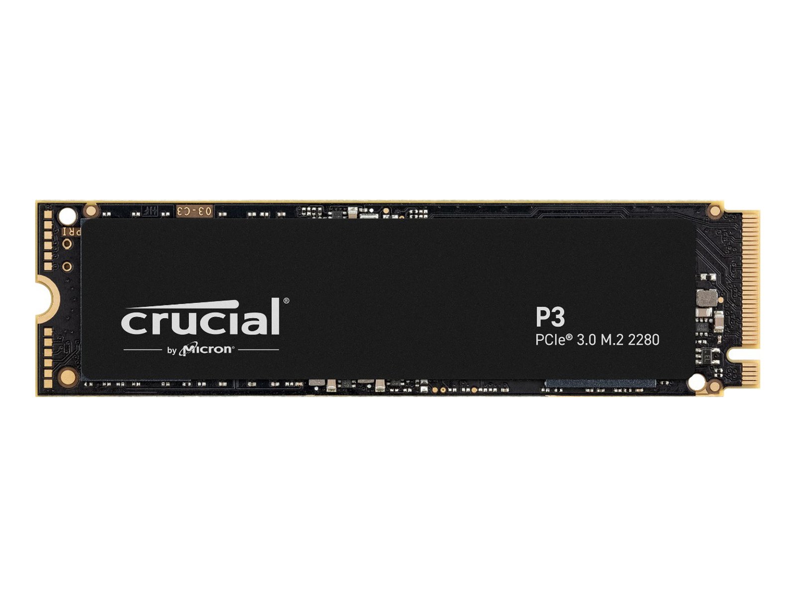 CT1000P3SSD8 product view 1 SSD 1TB CRUCIAL P3 NVME M.2 PCIe 3.0 (CT1000P3SSD8), product view 1