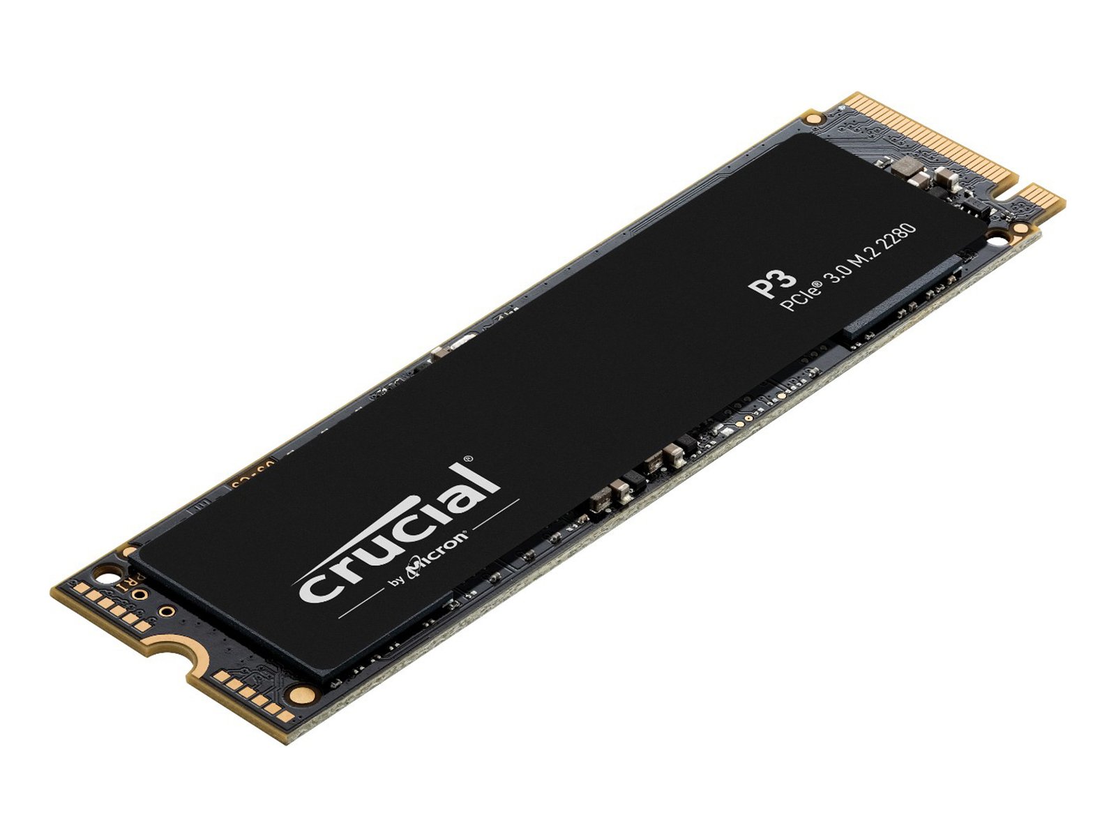 CT1000P3SSD8 product view 3 SSD 1TB CRUCIAL P3 NVME M.2 PCIe 3.0 (CT1000P3SSD8), product view 3