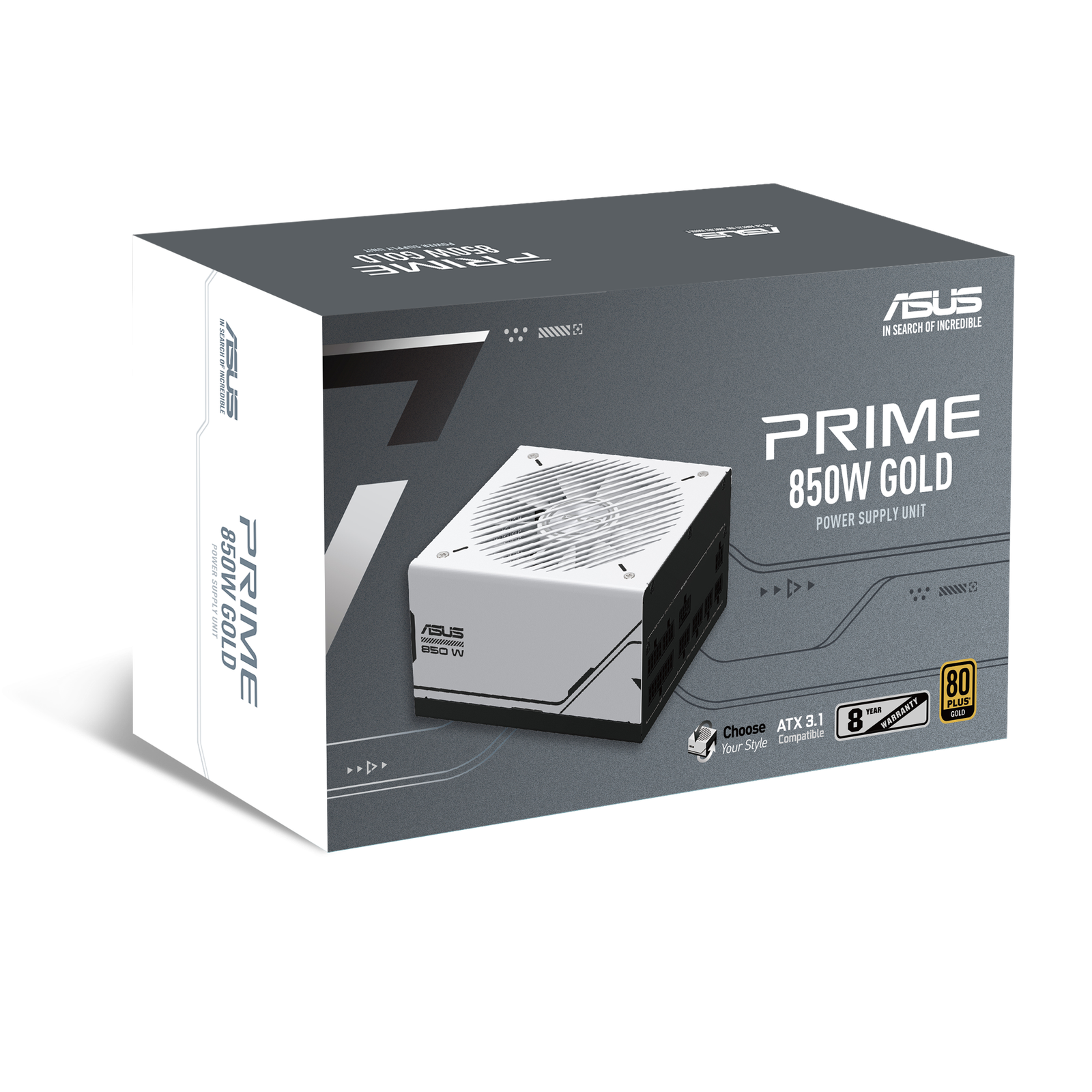 Asus Prime Gold Power Supply (90YE00U0-B0NA00), product view 11