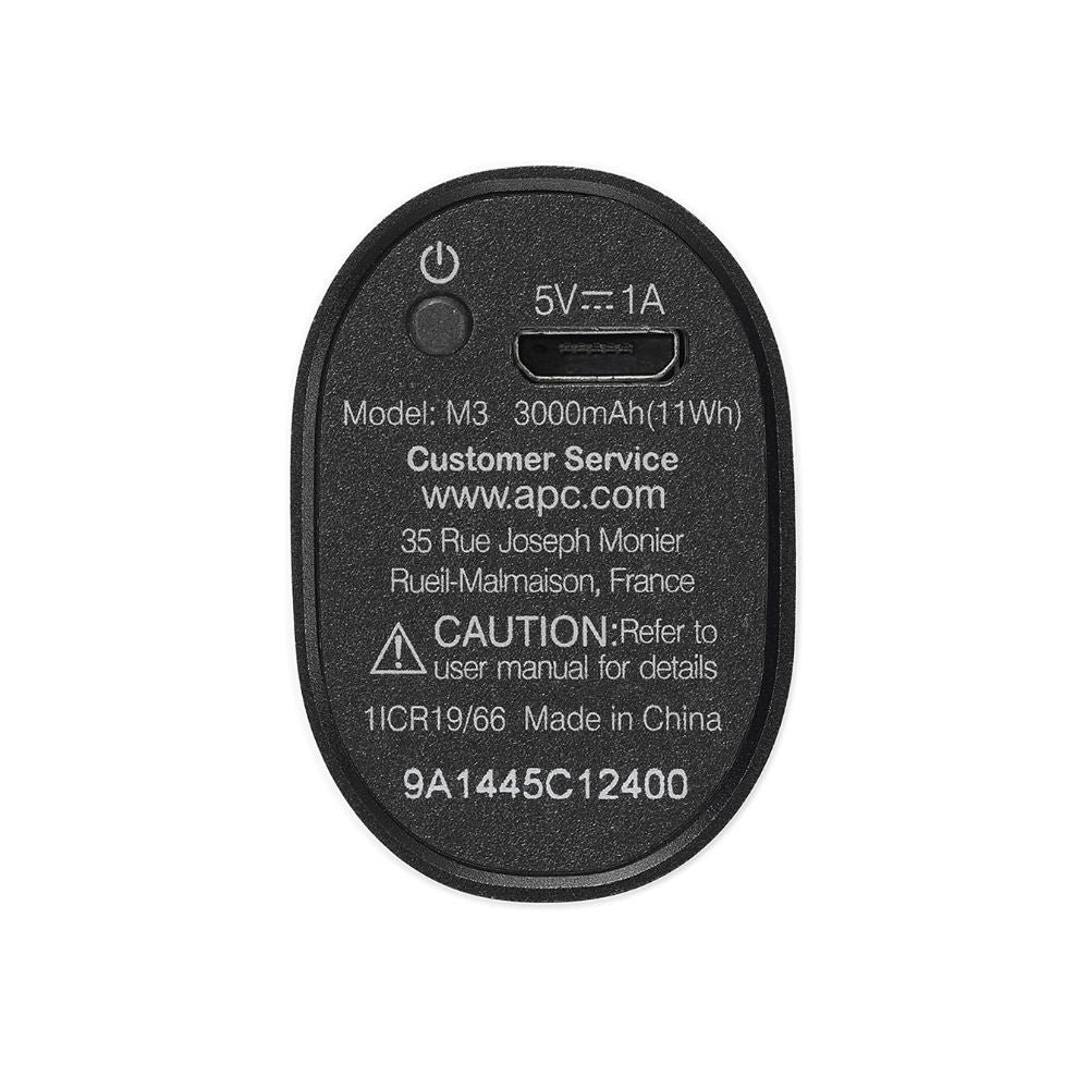 APC Mobile Power Bank Li-Ion 3000mAh /1A - product view APC Mobile Power Bank Li-Ion 3000mAh /1A - product view