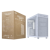 ASUS Prime AP303 tempered-glass case in White
