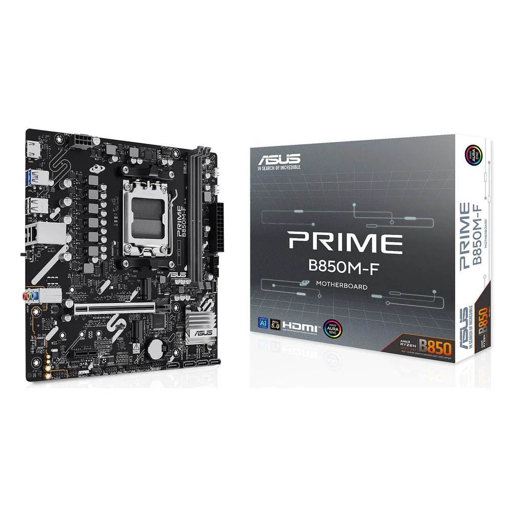 ASUS PRIME B850M-F Micro-ATX AM5 Motherboard (90MB1N90-M0EAY0), product view 1