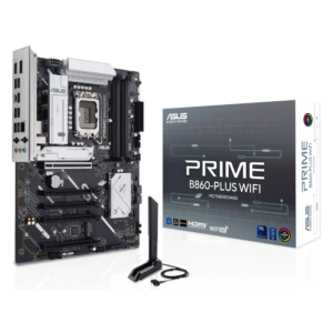 Asus Prime B860-PLUS WIFI ATX Motherboard (90MB1K50-M0EAY0) – Intel B860, Intel Core Ultra Processors (Series 2), LGA1851