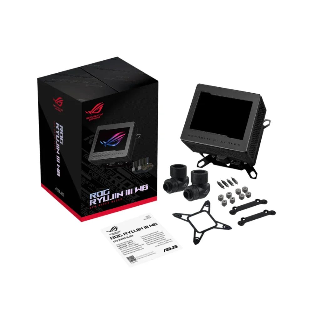 90RC00V0-M0UAY0 product view 6 Asus ROG Ryujin III WB CPU Water Block (90RC00V0-M0UAY0), product view 6