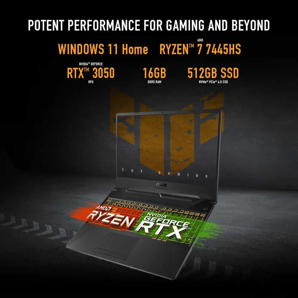 Asus TUF Gaming A15 Laptop (90NR0JF7-M00H60), product view 3