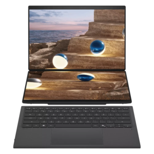 Asus Zenbook DUO UX8407AA Dual-Screen OLED Laptop (UX8407AA-SN511W) – Intel Core Ultra X9 378H, 32GB LPDDR5X, 1TB PCIe 4.0 NVMe M.2 SSD
