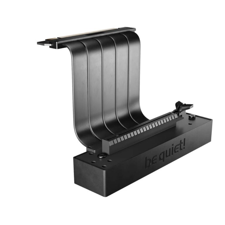 be quiet! Riser Cable PCIe 4.0 (BGA12) – Flexible Ribbon, PCIe 4.0 High-Speed Transfer, PCIe x16