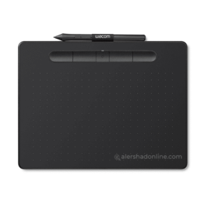 Wacom Intuos Small Bluetooth Pen Tablet, Black (CTL-4100WLK-N)