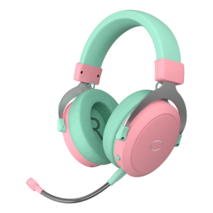 Cooler Master CH351 Wireless Gaming Headset (CH-351-MC) – Bluetooth 5.4, 2.4GHz & 3.5mm, Macaron, 50mm