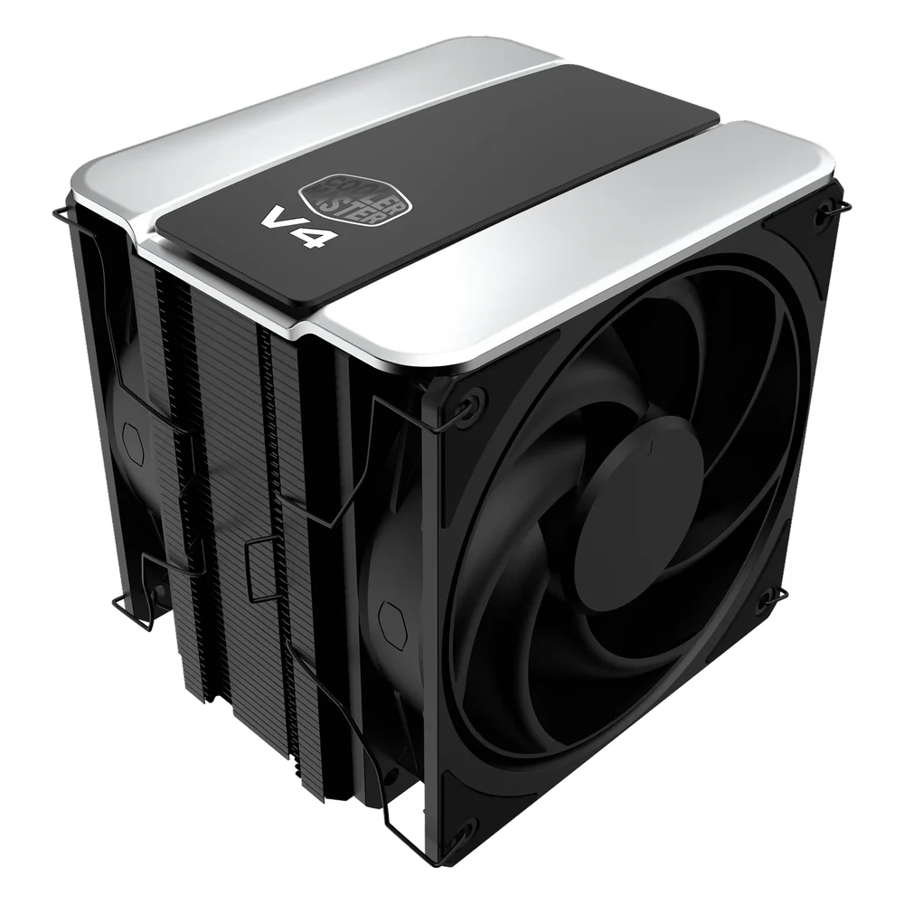 MAZ-T2HP-217PK-R1 product view 1 Cooler Master V4 Alpha 3DHP Black CPU Air Cooler (MAZ-T2HP-217PK-R1), product view 1