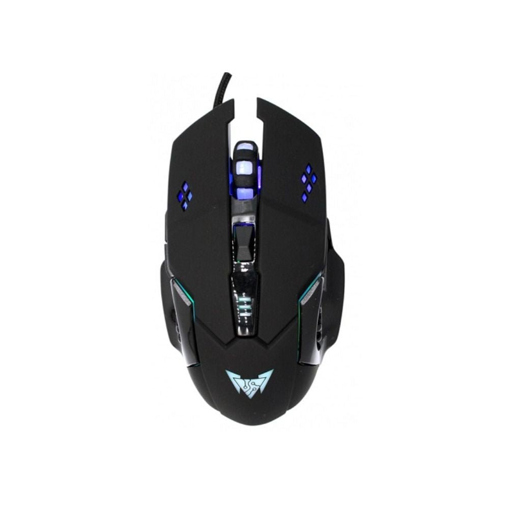 Crown CMGM-X3 - Wired Gaming Mouse, Up to 3200Dpi, Button 6D, USB Interface, Cable Length 1.5m - product view