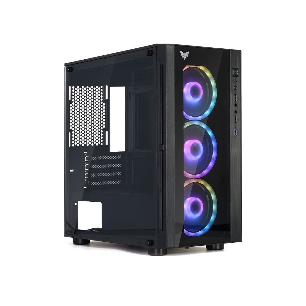 Crown Micro Atx Computer Case with P/S CM-PS600W PLUS - product view