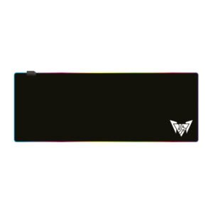 Crown Micro Gaming Led light Mouse Pad – Black | CMMP-803