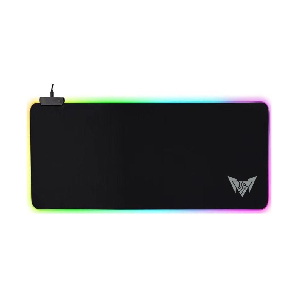 Crown Micro Gaming Led light Mouse Pad - Black - product view