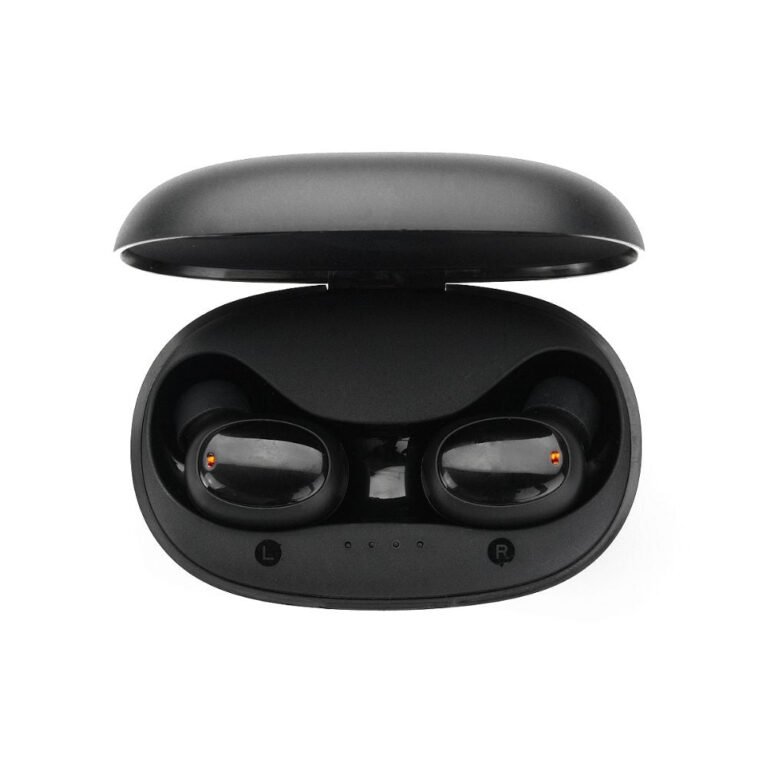 Crown Micro True Wireless Bluetooth Earbuds – Black | CMTWS-5003