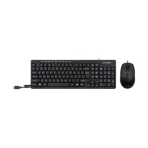 Crown Micro Wired Multimedia Set (Keyboard & Mouse) CMMK-521 | CMMK-521-AE