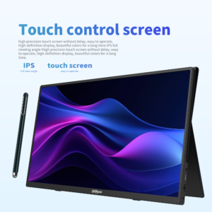 Dahua DHI-PM16-S201ST Portable Touch Monitor | 15.6-inch Full HD IPS